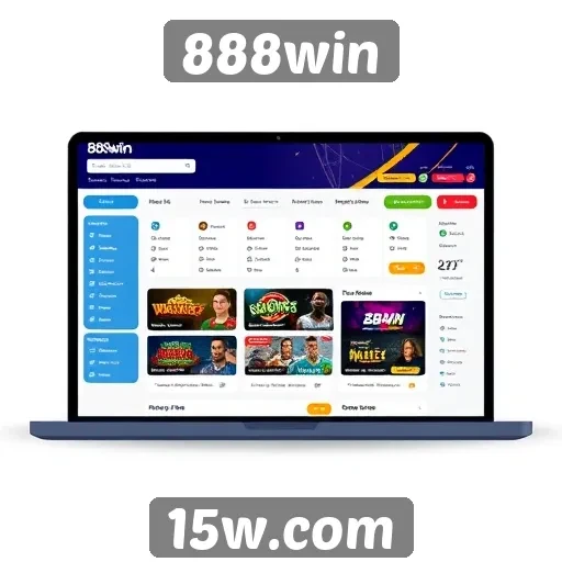 Interface intuitiva melhora experiência no site 888win